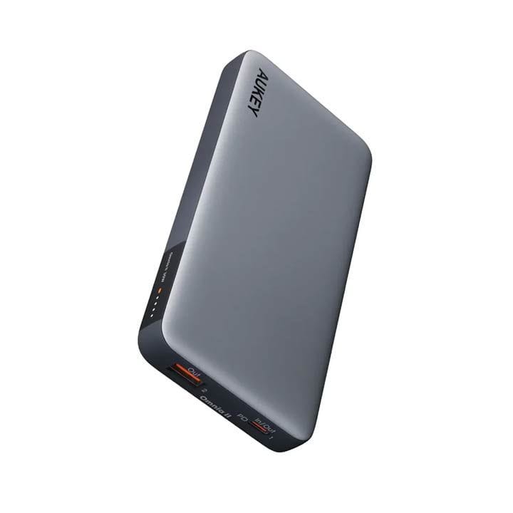 Aukey 10000mAh 30W PD 1A+1C Power Bank - Gray |PB-Y41-GY