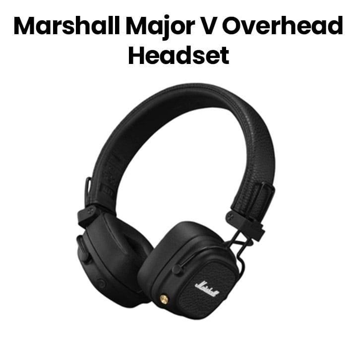 Marshall Headphones - Black |Major V