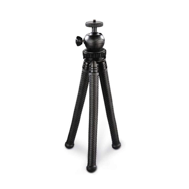 هاما حامل ثلاثي FlexPro للهاتف والكاميرات وأجهزة GoPro بطول 27 سم - أسود | 4605