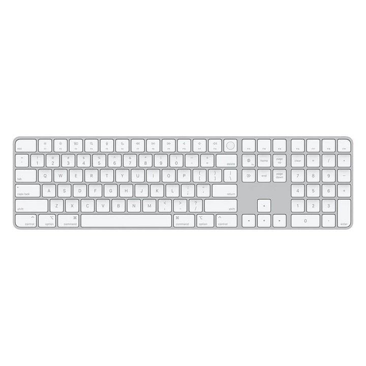 Apple Magic Keyboard with Touch ID and Numeric Keypad for Mac Computers - White | MK2C3LB/A