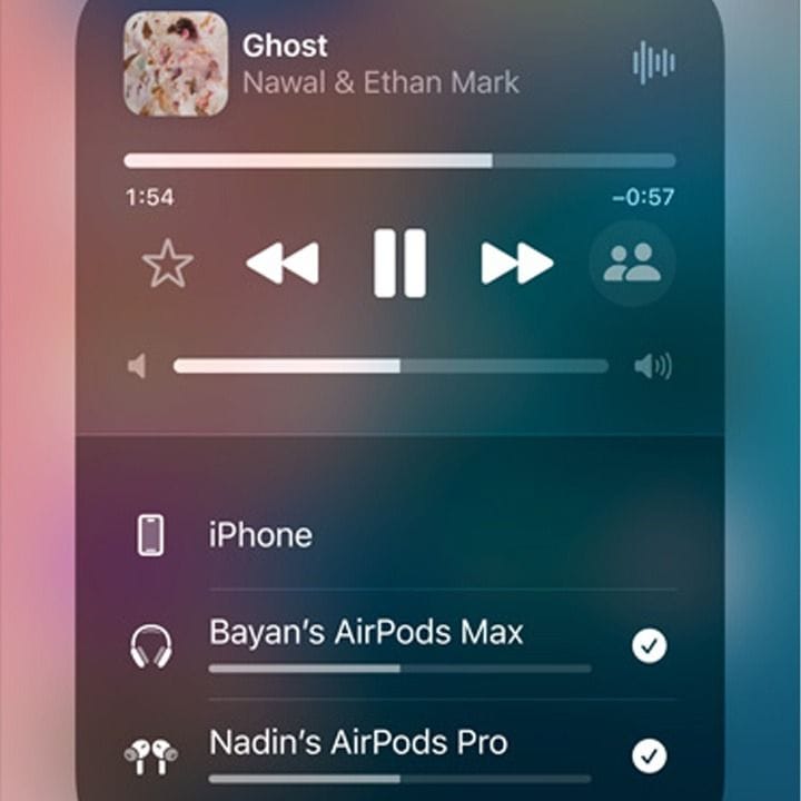 إيربودز ماكس مع سماعات رأس بإلغاء الضجيج النشط - منتصف الليل | MWW43ZE/A