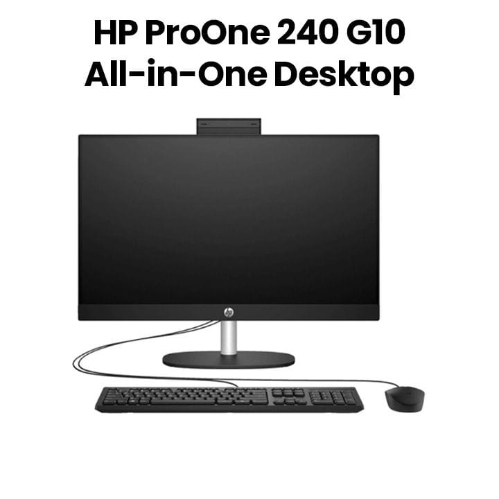 HP ProOne 240 G10 Desktop PC: Intel Core i5-1334U, 8GB, 512GB SSD | 935X4EA