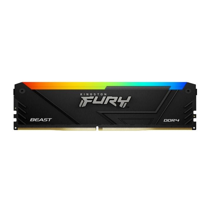 Kingston 16GB DDR4-3600 Desktop Memory Module - Fury Beast RGB |KF436C18BB2A/16