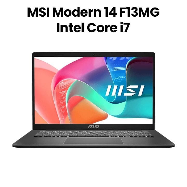 MSI Modern 14 F13MG Intel Graphics i7, 16GB RAM, 512GB SSD| 9S7-14S121-051