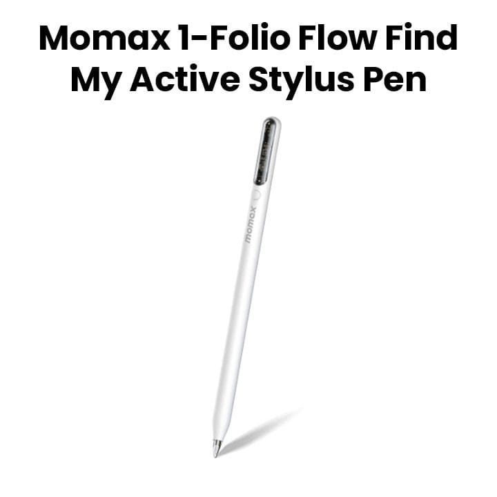 Momax Folio Flow Find My Active Stylus Pen - White |TP11W