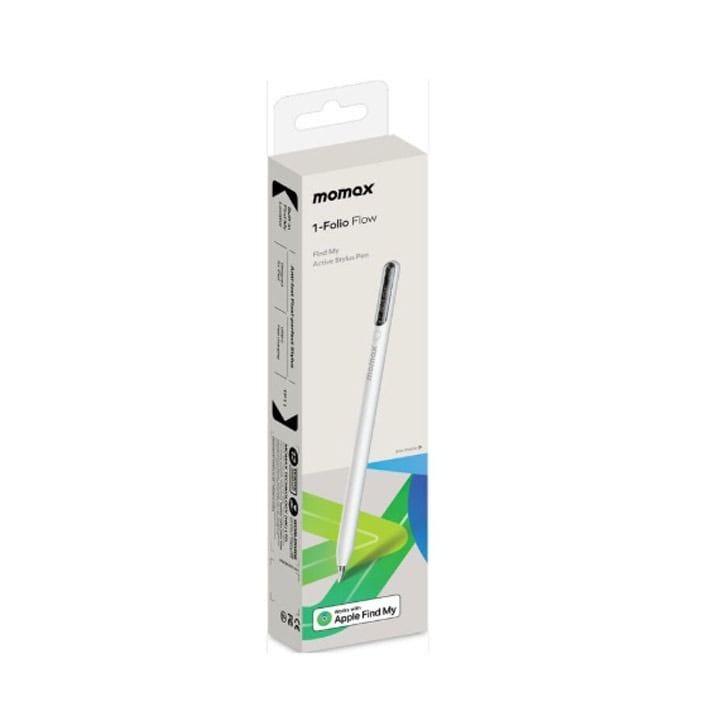 Momax Folio Flow Find My Active Stylus Pen - White |TP11W