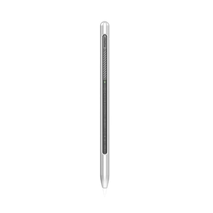 Momax Mag Link Lite Magnetic Charging Active Stylus Pen - Silver|TP9S
