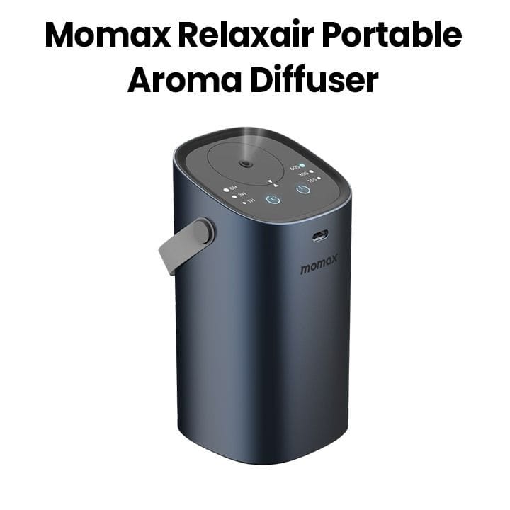 Momax RelaxAir Portable Aroma Diffuser - Black|CR9E
