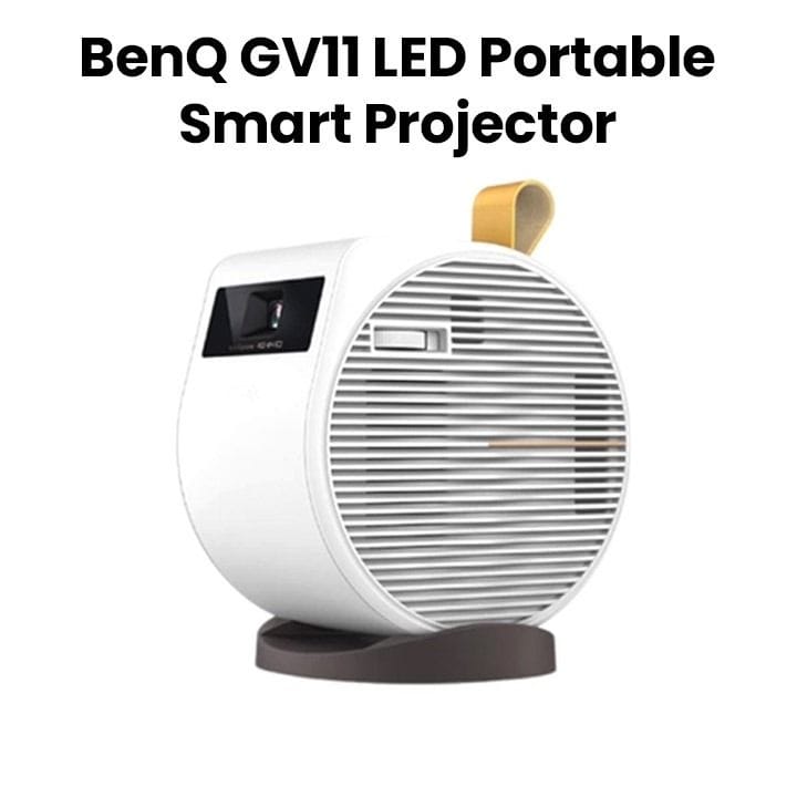 BenQ Smart Portable Projector with Rotating Angle, Android TV, Wireless Casting |GV11