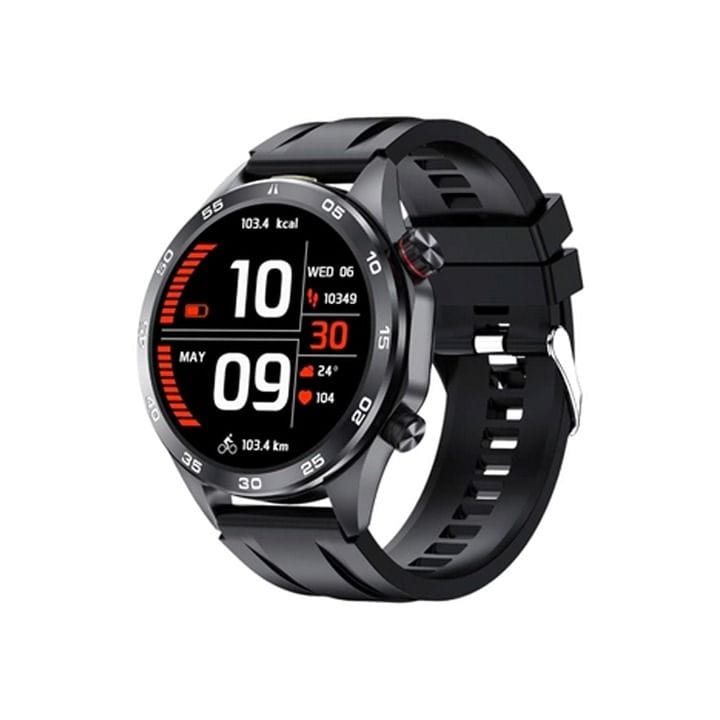 إكسل ساعة ذكية ايليت 5 حزام أسود + سماعات أذن Soul 16 Pro ستيريو - أسود | XL-BD-ELITE5BLKS-SOUL16PRO