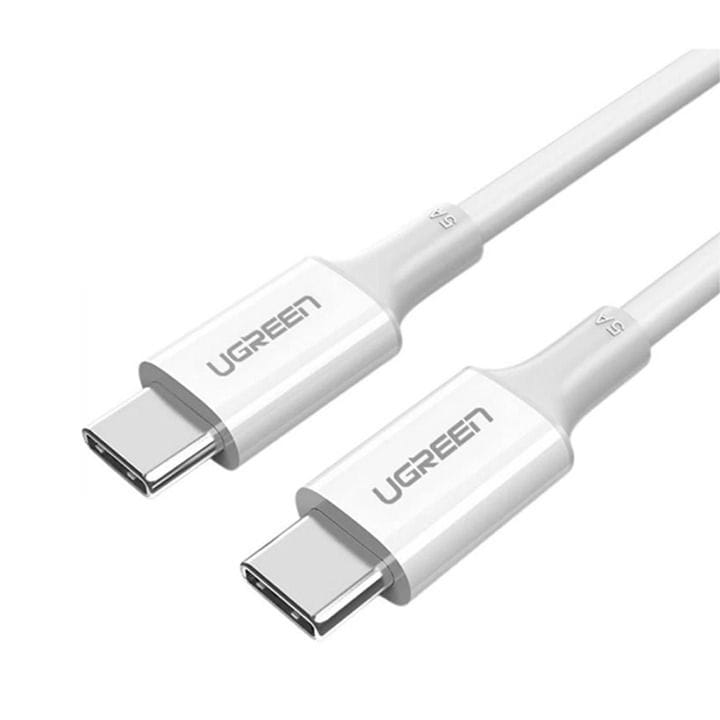 UGREEN USB-C to USB-C 2.0 Cable 1 Meter 100W - White | UG-CBL-US300-USBC-C-100W-1M-WH
