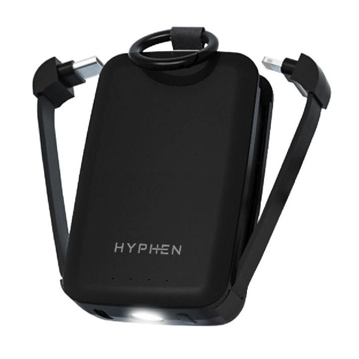 Hyphen Rescue Key Ring Emergency Power Bank – Black | HPB-KREBK1113