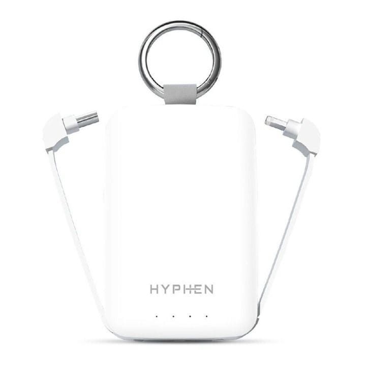 هاي فن حلقة طوارئ بطارية متنقلة Key Ring - أبيض | HPB-KREWH1120