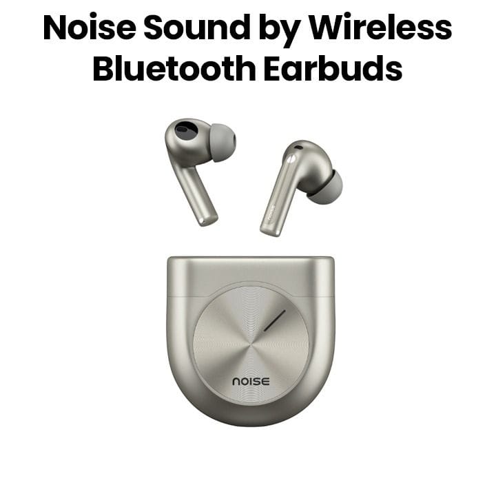 Noise Master Buds Truly Wireless Earbuds, Sound by Bose – Titanium | NBX-105 TTM