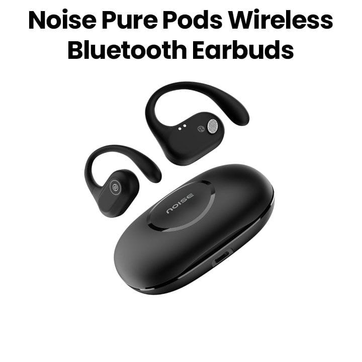Noise Pure Pods Truly Wireless Bluetooth Earbuds – Black | NSW0087-BLK