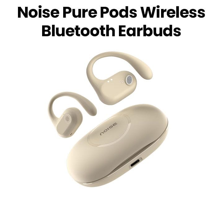 Noise Pure Pods Truly Wireless Bluetooth Earbuds – Beige | NSW0087-BGE