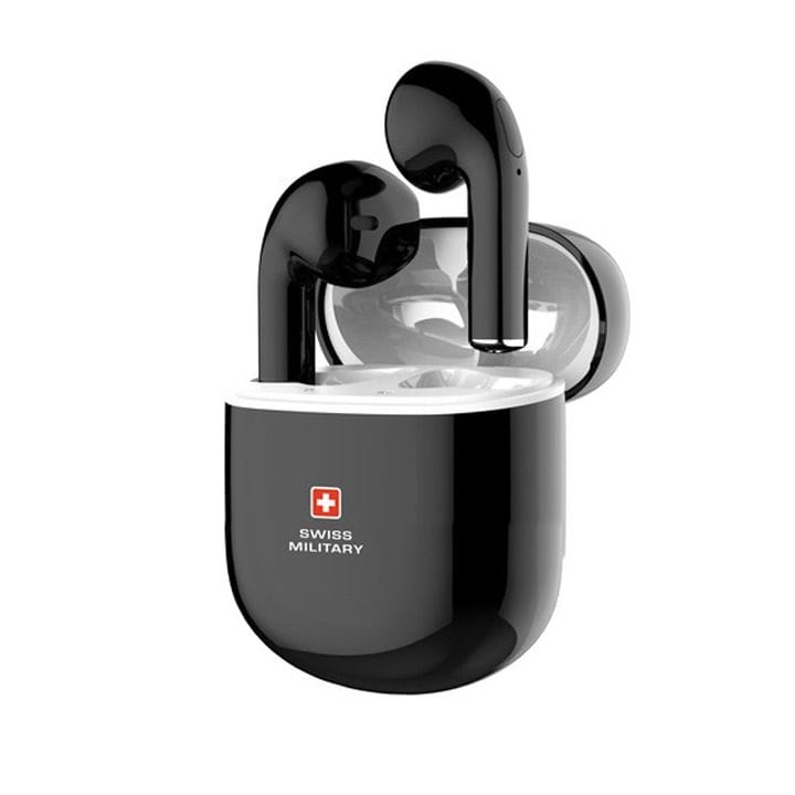 Swiss Military TWS Victor5 Stereo Earbuds - Black |SM-TWS-VICTOR5