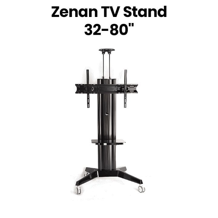 Zenan TV Stand for 32-80" TVs 70KG - Black |ZTS-CT003