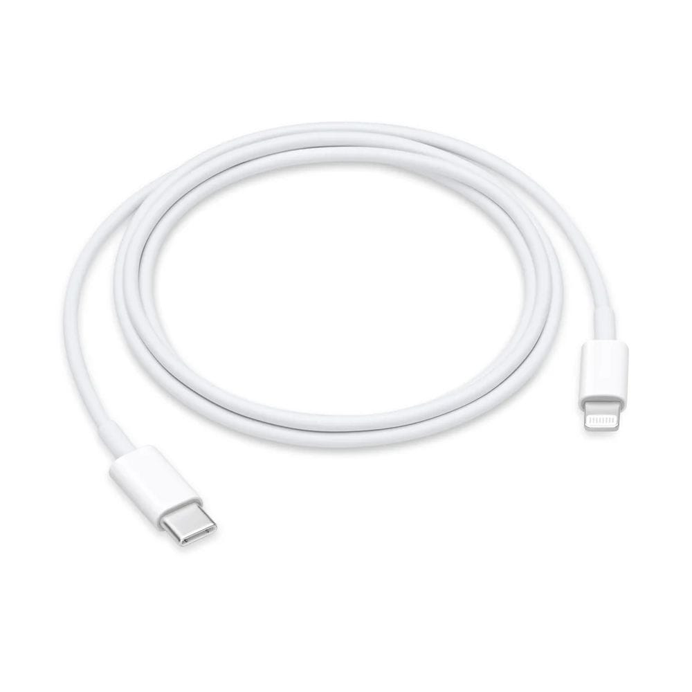 Apple USB-C to Lightning Cable 1M, Fast Charging, Data Sync, Durable Design & Apple Device Compatibility | White - MUQ93ZM/A