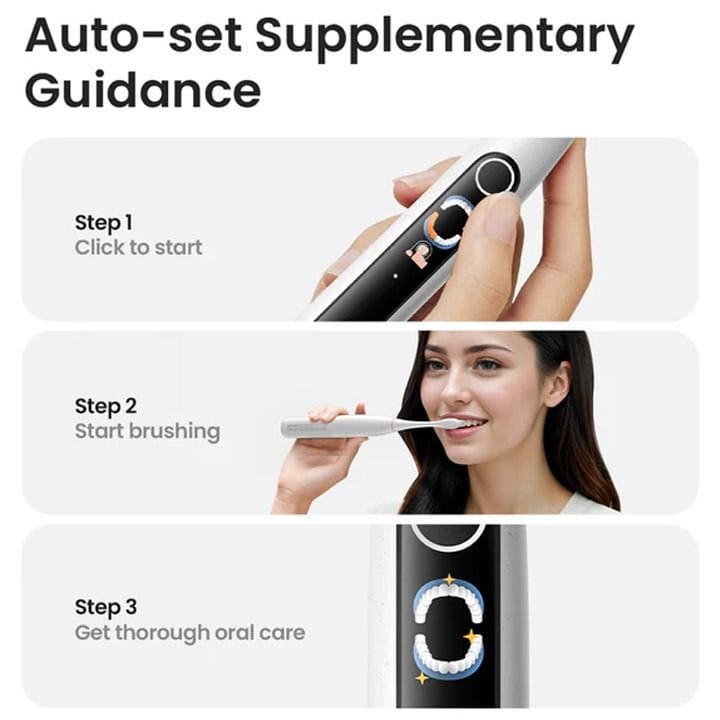 Oclean X Lite Electric Smart Toothbrush - Grey | C01000624