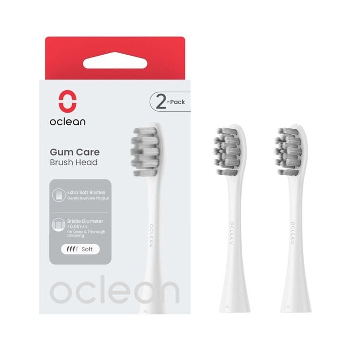 Oclean Gum Care Brush Head P1S12 (2-Pack) - White | C04000275