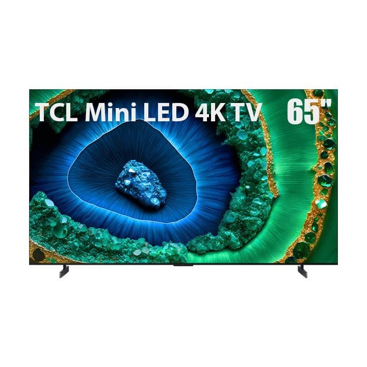 TCL 65" Mini LED 4K Google TV - Black | 65C855