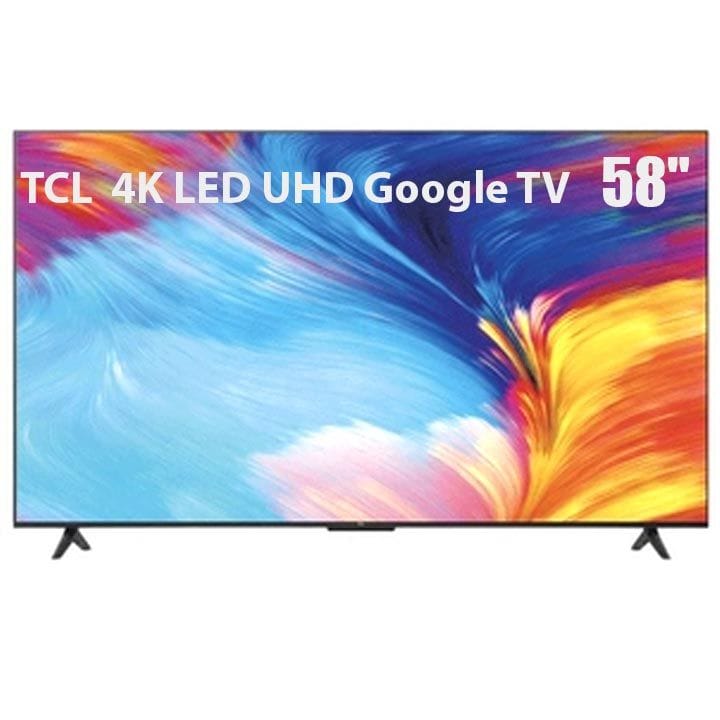TCL 58" 4K HDR LED Google TV - Black | 58P635