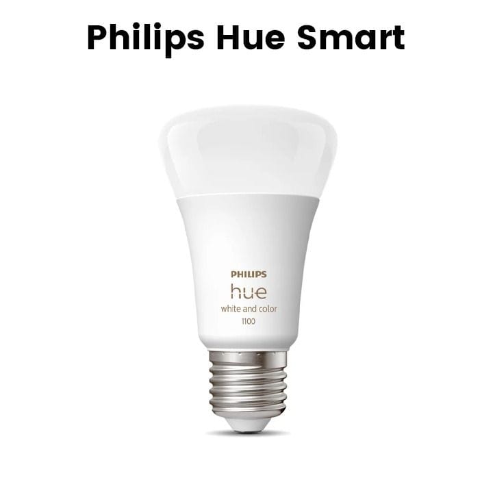 Philips Hue Smart White Bulb 8W A60 E27, White | 929002468401