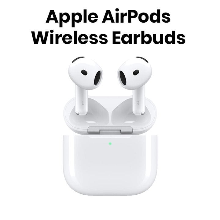 Apple AirPods 4 Wireless Earbuds with Active Noise Cancellation - White | MXP93ZE/A