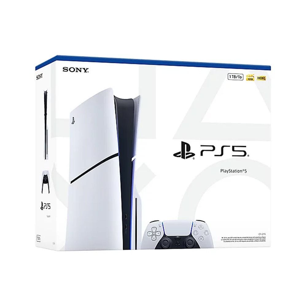 Sony PlayStation 5 Slim Console Disc Version 1TB – White | CFI-2016 BOY1Y
