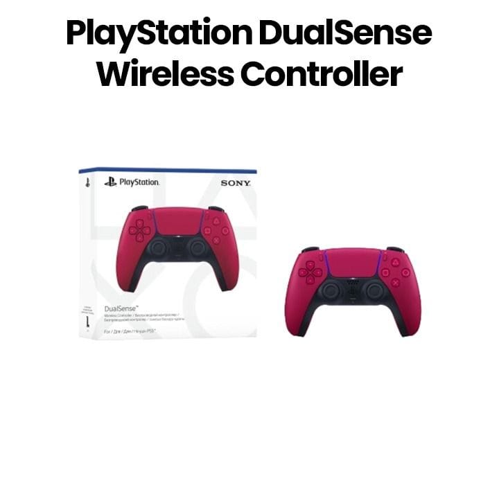 Sony PlayStation 5 DualSense Wireless Controller – Cosmic Red (711719023029)