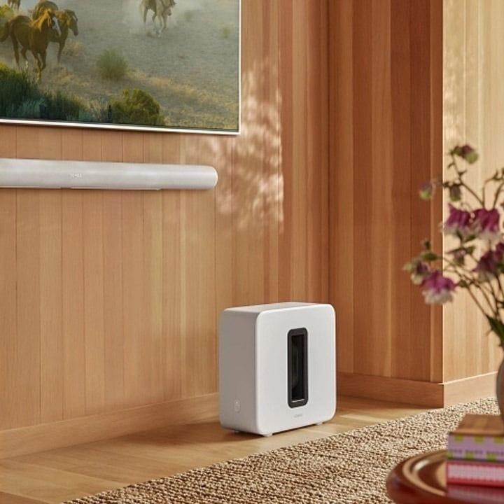 Sonos Sub Gen 4 Wireless Subwoofer – White | SUBG4UK1