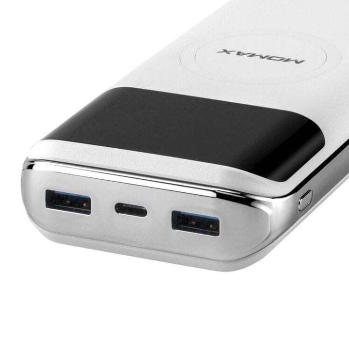 Momax Q.Power Air 2+ 20000mAh Wireless Power Bank | White | IP92W