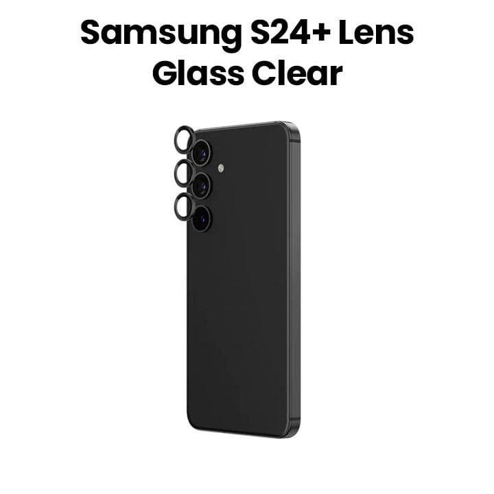 Amazingthing Camera Lens Protector for Samsung S24+ – Clear | S24PCAMARGLA