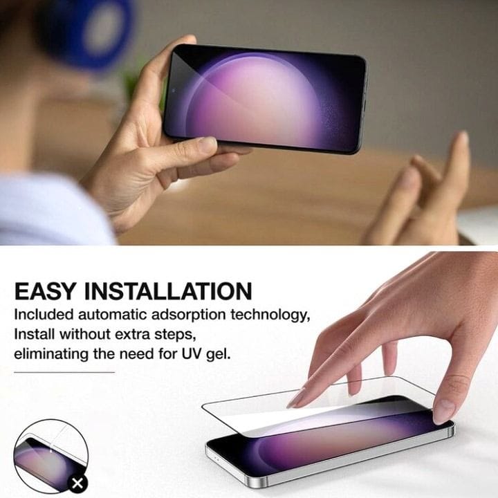 Amazingthing Radix Full Glass Screen Protector for Samsung S24+ – Clear | S24PBPGLA