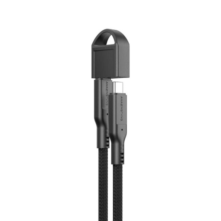 Amazingthing Thunder Pro USB-C to USB-C 240W Charging Cable 20cm – Black | THC0.2MBK