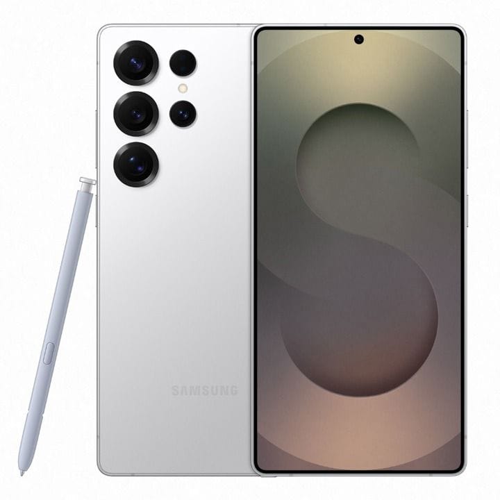 Samsung Galaxy S25 Ultra Smartphone 256GB – Titanium White Silver | SM-S938BZSIMEA