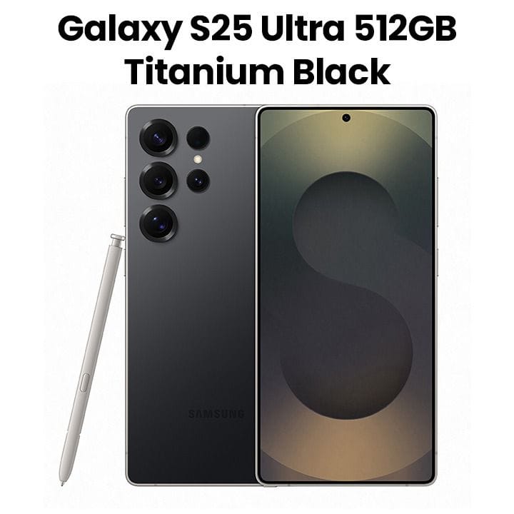 Buy Samsung Galaxy S25 Ultra Smartphone 512GB – Titanium Black