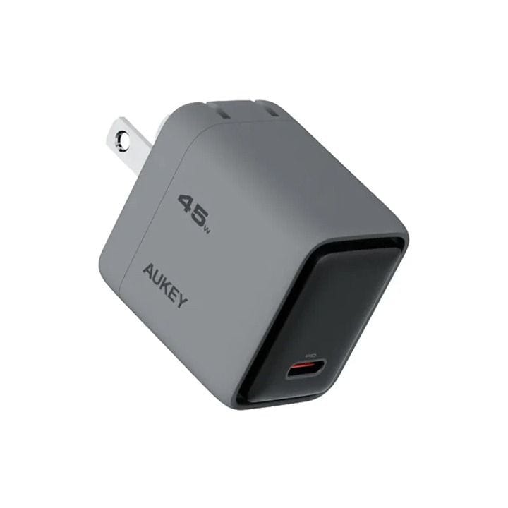 Aukey Comet 45W PD Wall Charger with GaN Technology – Gray | PA-C2
