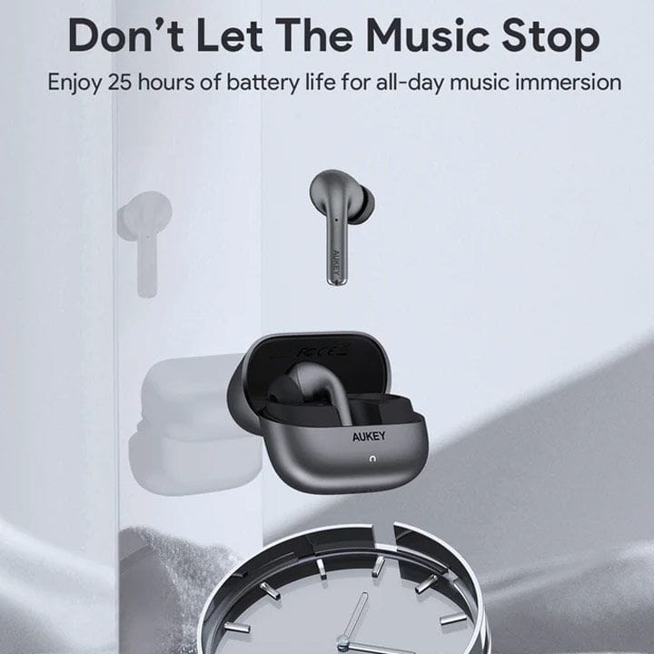 Aukey Beyond ANC Pro Wireless Earbuds – Gray | EP-B1