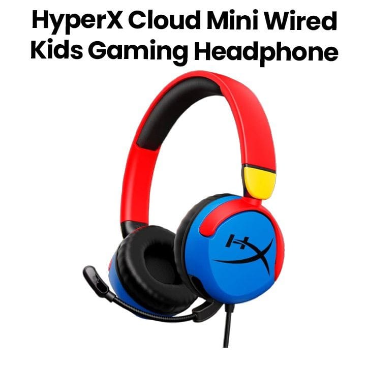 HyperX Cloud Mini Wired Kids Gaming Headphone | 7G8F3AA
