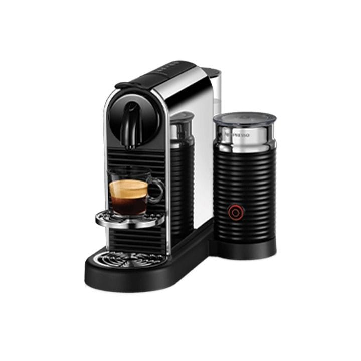 Nespresso Citiz Platinum & Milk Coffee Machine – Platinum | GNN133MCL00186