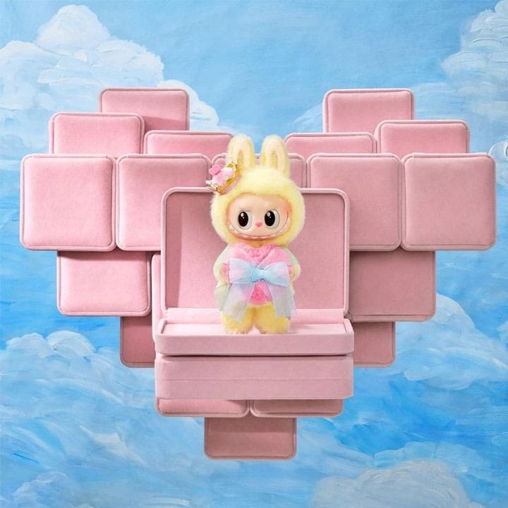 بوب مارت تشيك ميت الوحوش لابوبو سلسلة Let's Checkmate فينيل بلاش (يباع بشكل منفصل حسب التوافر)