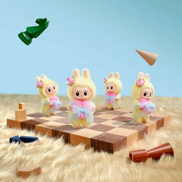 بوب مارت تشيك ميت الوحوش لابوبو سلسلة Let's Checkmate فينيل بلاش (يباع بشكل منفصل حسب التوافر)