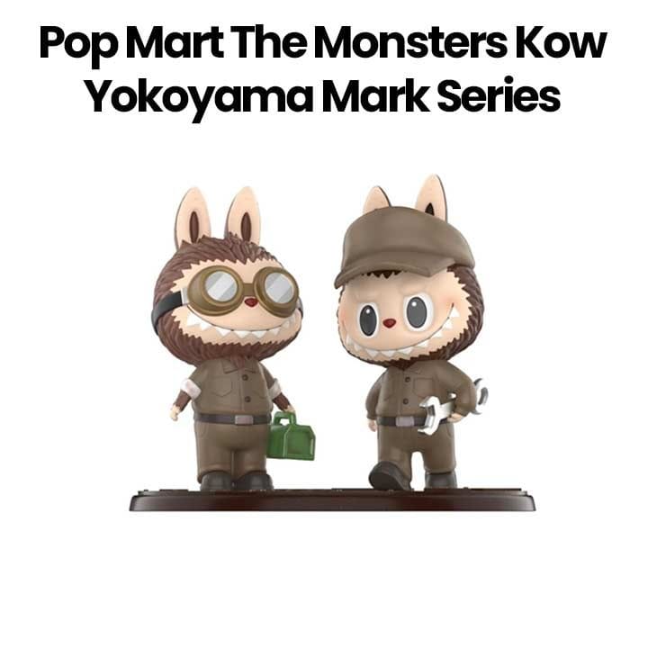 بوب مارت كوويوكوياما الوحوش لابوبو سلسلة Kow Yokoyama Mark (يباع بشكل منفصل حسب التوافر)