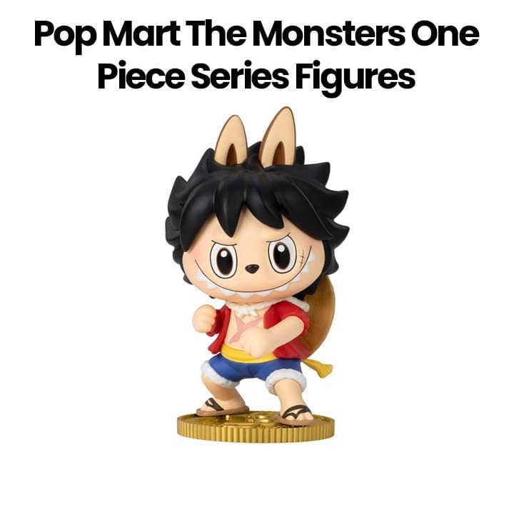 POP MART OnePiece The Monsters Labubu One Piece Series Figures