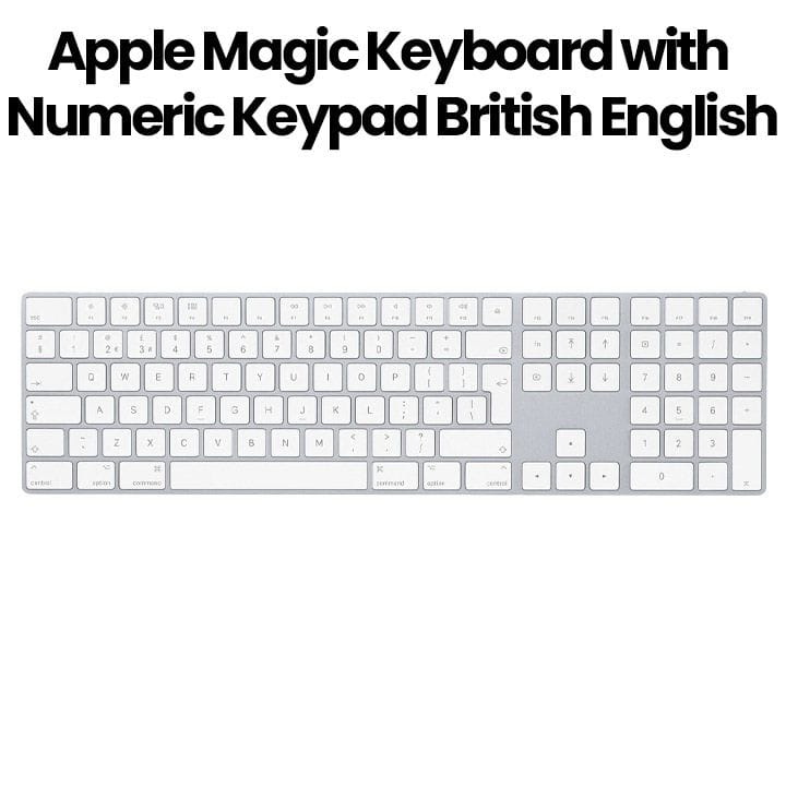 Buy Apple Magic Keyboard with Numeric Keypad - British English