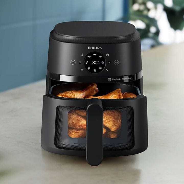 Philips Series 2000 Airfryer Window Design 4.2L | Black | NA220/09