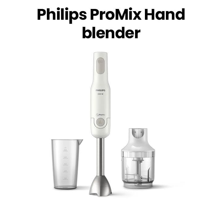 Philips Daily Collection  ProMix Hand Blender 650W Turbo Function | White | HR2535/01