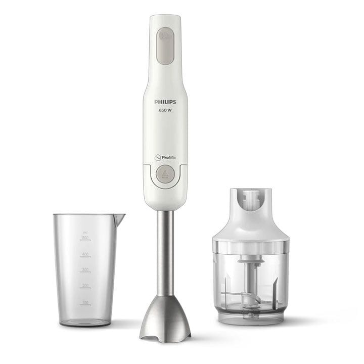 Philips Daily Collection  ProMix Hand Blender 650W Turbo Function | White | HR2535/01